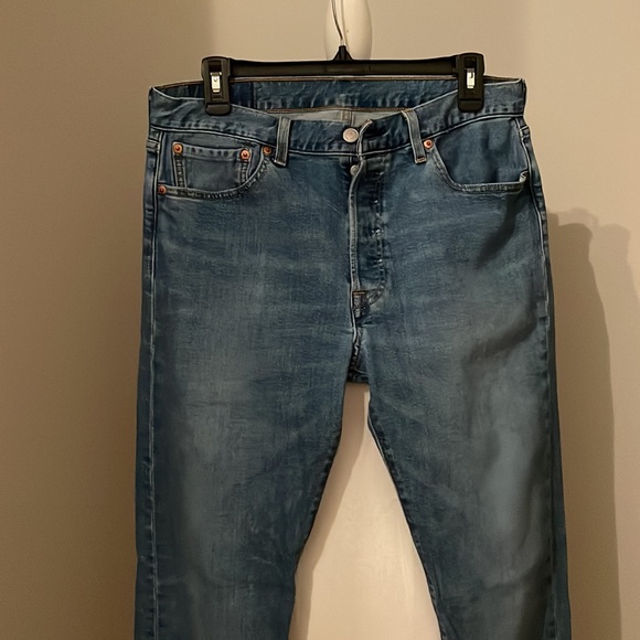 Men's 501 Jeans Original Fit , Blue, W33 L34 - Picture 10 of 13